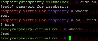 Linux-Example-Login-As-Another-User